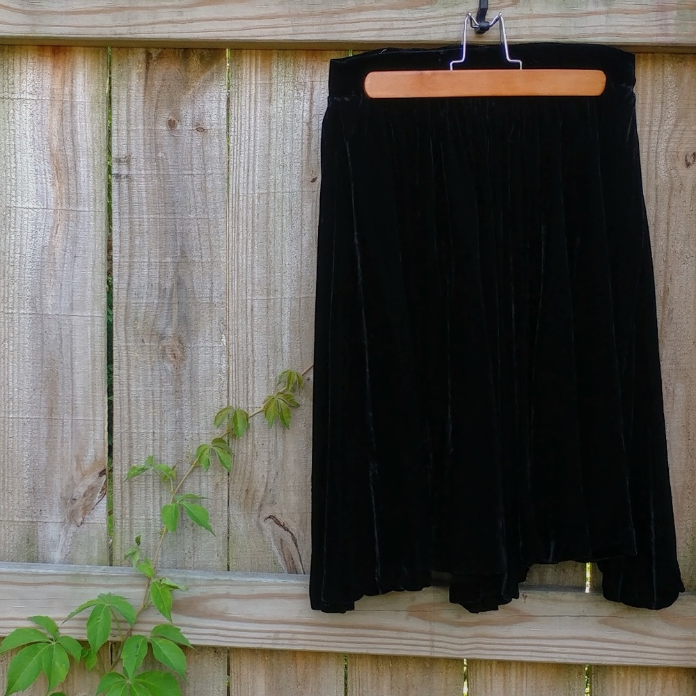 Emanuel Ungaro Vintage Velvet Skirt